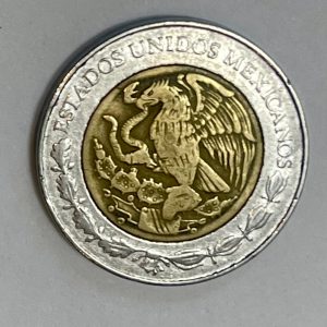 1995 Mexican $1 Peso