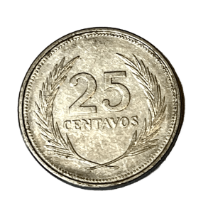 1993 El Salvador 25 Centavos