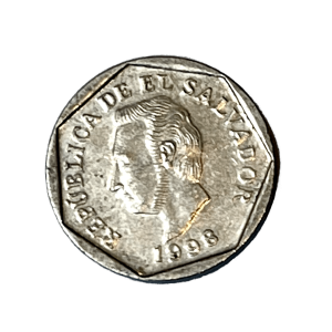 1998 El Salvador 5 Centavos