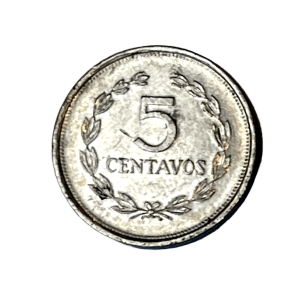 1998 El Salvador 5 Centavos