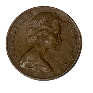 1974 Australian 2 Cent
