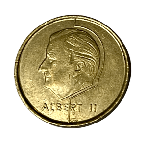 1998 Belgium 5 Francs (Gold)