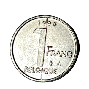 1996 Belgium 1 Francs