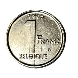 1995 Belgium 1 Francs