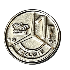1993 Belgium 1 Francs