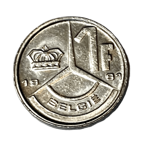 1991 Belgium 1 Francs