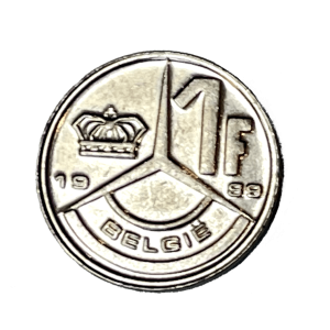 1989 Belgium 1 Francs