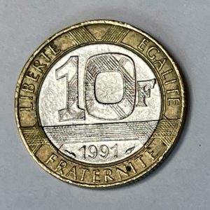 1991 France 10 Franc
