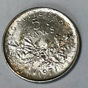 1971 France 5 Franc