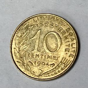 1994 France 10 Centimes