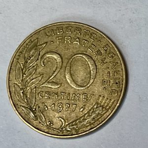 1977 France 20 Centimes