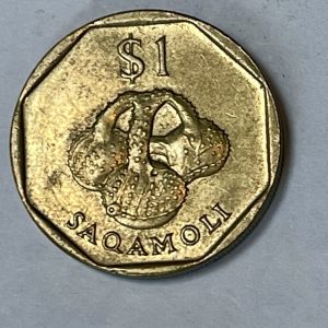 1999* Fiji $1 Saqamoli