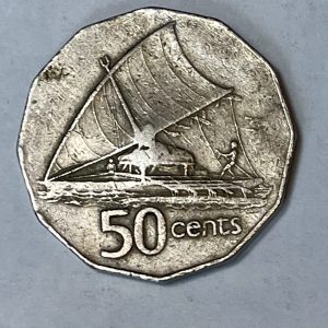 1976 Fiji 50 Cents