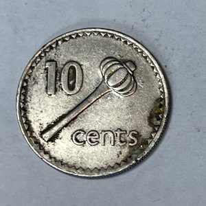 1992 Fiji 10 Cents