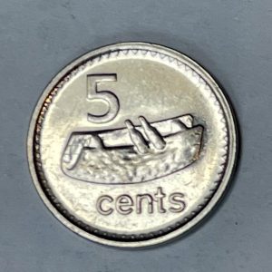 2009 Fiji 5 Cents