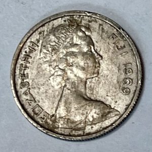 1969 Fiji 5 Cents