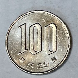 JAPAN 平城29年 100 Yen