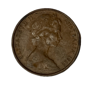 1966 Australia 2 cent