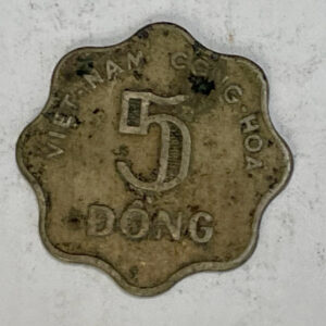 1966 Vietnam 5 Dong