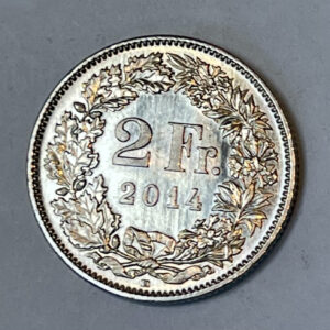 2014 Switzerland 2 Franc