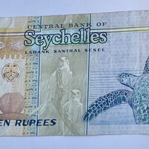 2013 Seychelles 10 Rupees Banknote