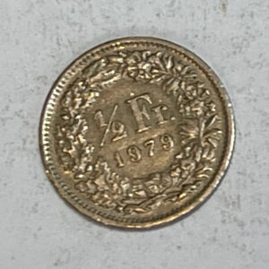 1985 Swiss ½ Franc