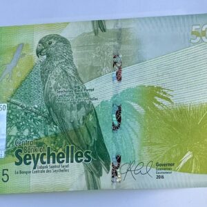 2016 Seychelles 50 Rupees Banknote