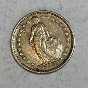 1971 Swiss ½ Franc