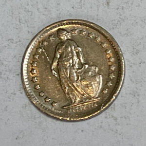 1970 Swiss ½ Franc