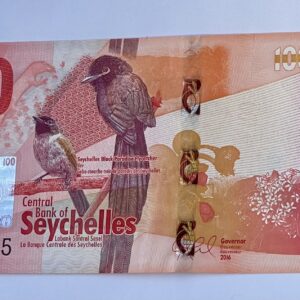 2016 Seychelles 100 Rupees Banknote