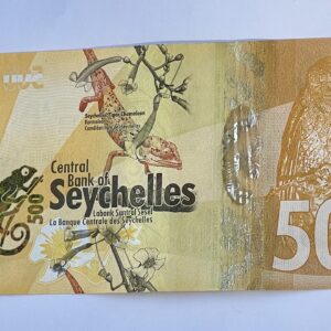2016 Seychelles 500 Rupees Banknote