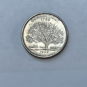 “1788-1999 P USA Connecticut The Charter Oak ¼  Dollar”