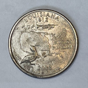 “1812- 2002 D USA Louisiana Purchase 1812 ¼ Dollar”