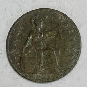 1931 Australian Pre-decimal Half Penny