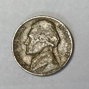 “1941 NO MINT MARK USA 5 Cents”