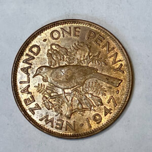 1947 New Zealand 1 Penny