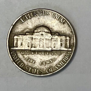 “1948 NO MINT MARK USA 5 Cents”