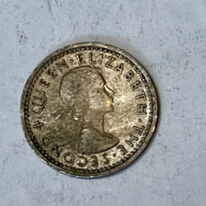 1958* New Zealand Silver 3d