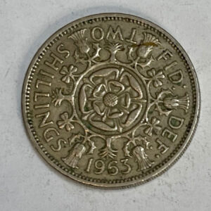 1963 UK 2 Shillings