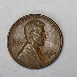 “1964 D USA 1 CENT”