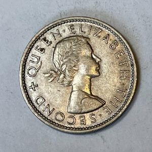1965 New Zealand 20 cents