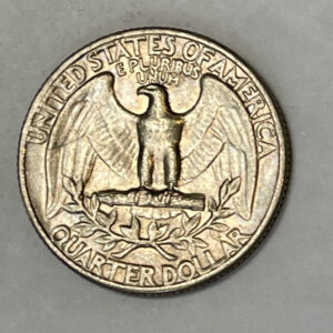 “1966 USA NO MINT MARK ¼ Dollar”