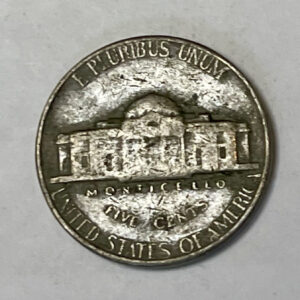 “1967 NO MINT MARK USA 5 Cents”