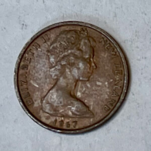 1967 New Zealand 1 Cent