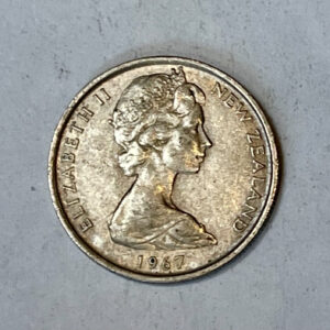 1967 New Zealand 5 Cent