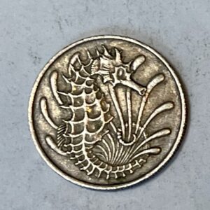 1967 Singapore 10 cents