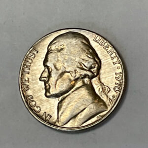 “1970 D USA 5 Cents”