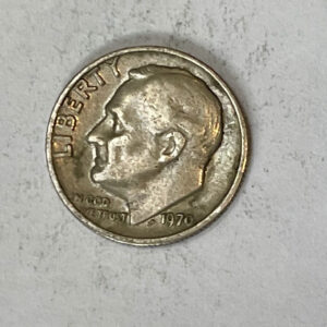 “1970  NO MINT MARK USA 1 Dime”