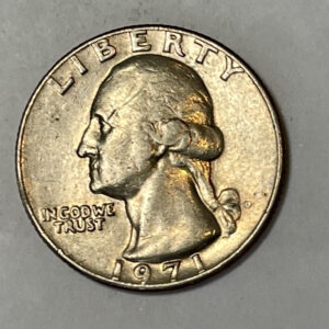 “1971 D USA ¼ Dollar”