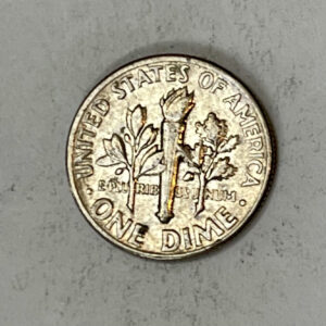 “1972 D USA 1 Dime”
